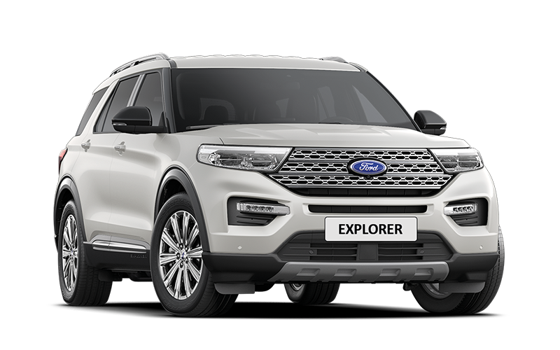 Ford Explorer - Màu Trắng